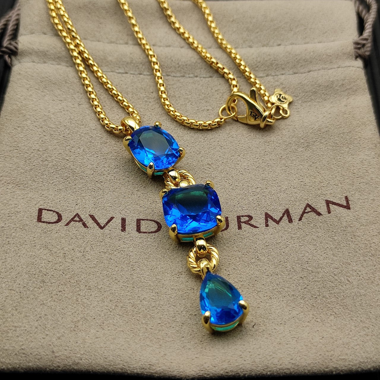 Colorful Gemstone Rope Chain Bracelet
