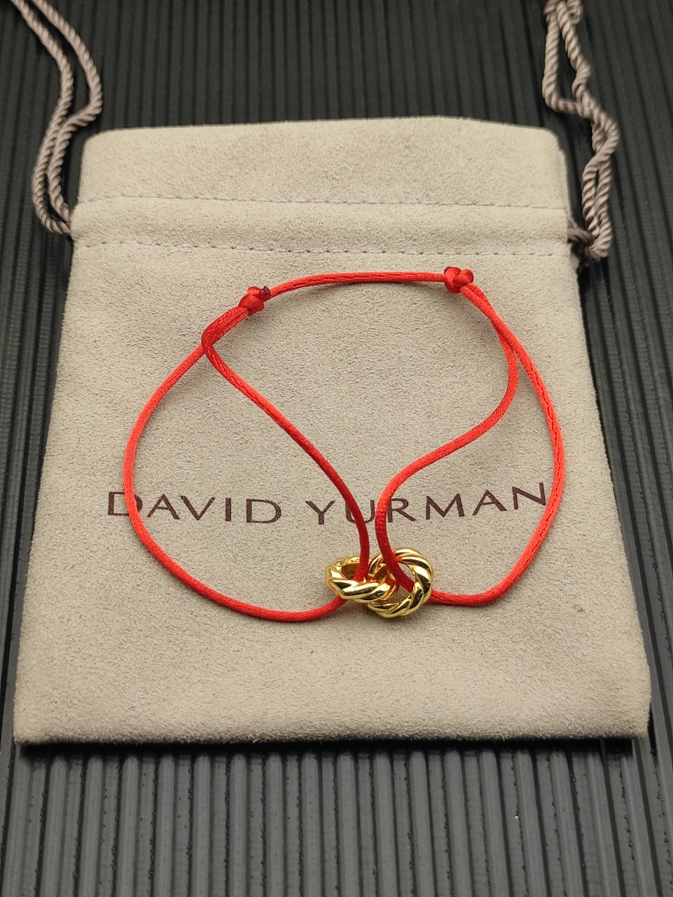 Interlocking Knot Cord Bracelet