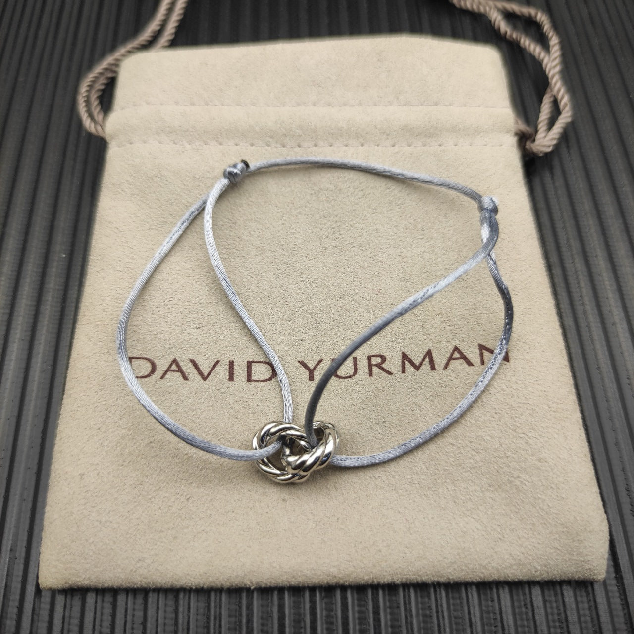 Interlocking Knot Cord Bracelet