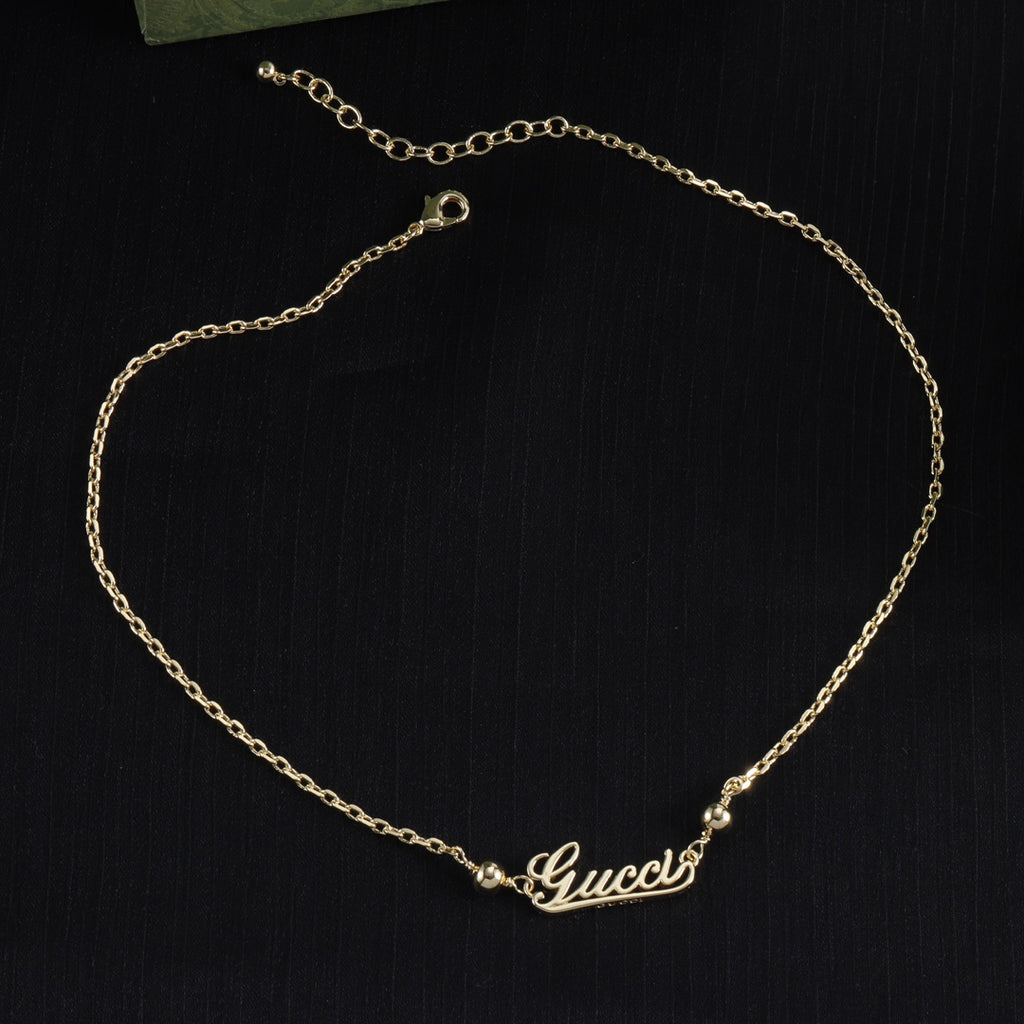 Cursive Chain Jewelry Set